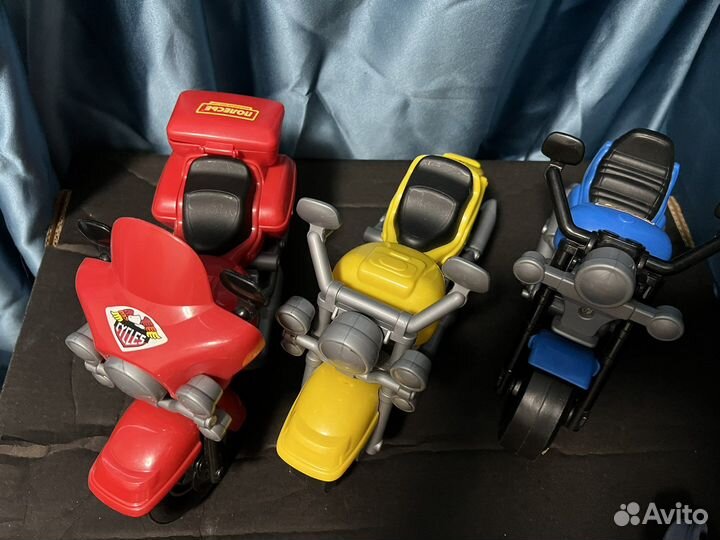 Детский игрушечный мотоцикл Полесье