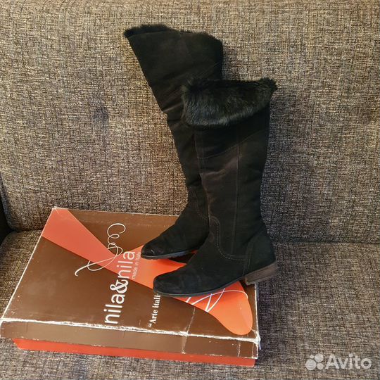 Сапоги зимние / Nila & Nila / Италия / 38-39 р