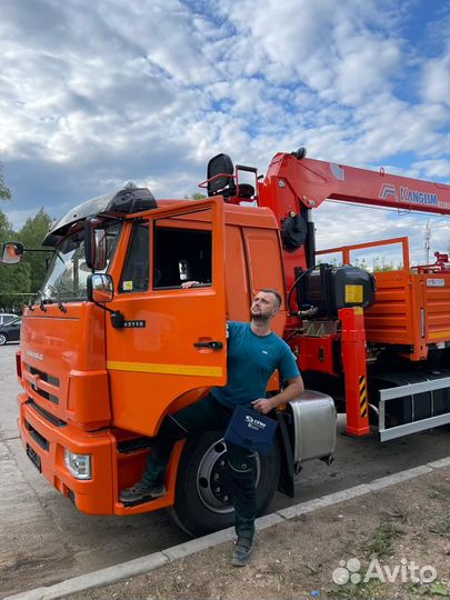 КАМАЗ 65115 с КМУ, 2021