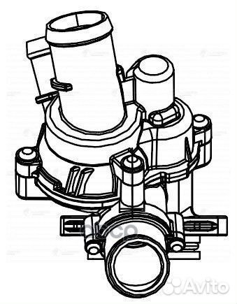LT 1819 luzar Термостат VW Transporter T5 (10)