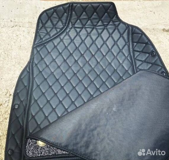 Коврики в салон 3D эко кожа Toyota Ipsum 20 2001-2