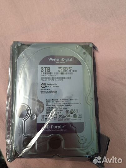 HDD диски 3tb, 4tb, 8tb