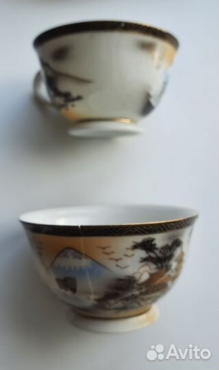 Бой винтажного фарфора