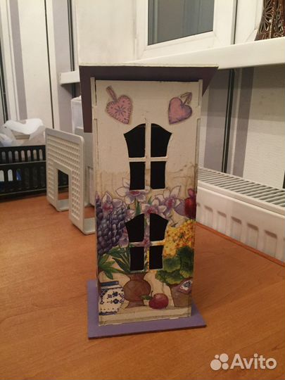 Домик для пакетиков чая