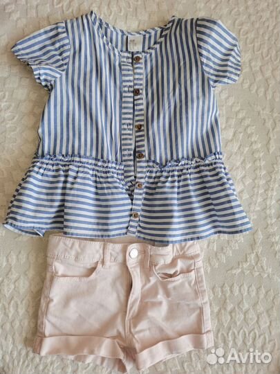 Брендовая одежда пакетом на девочку 2-3 года в сад