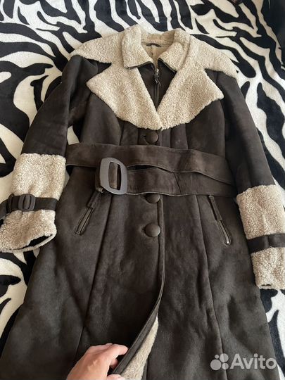 Дубленка натуральная женская 42