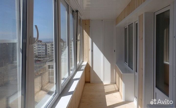 Остекление балконов и лоджий