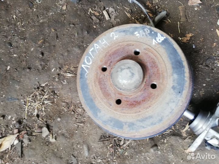 Ступица задняя Renault Logan II