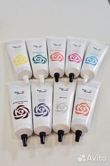 Пищевые красители гелевые и сухие