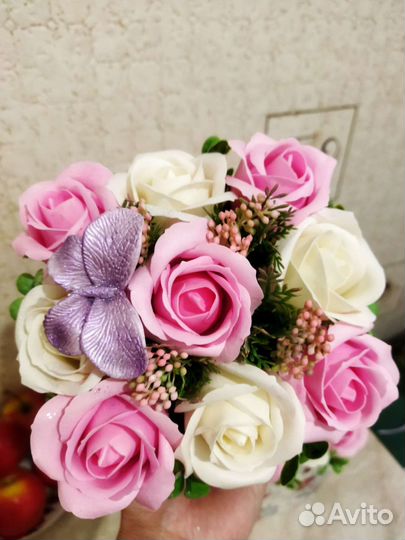 Букет из мыла