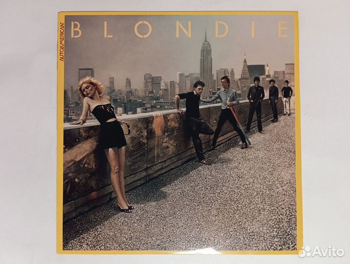 LP Blondie - Autoamerican Sweden Chrysalis 1980г