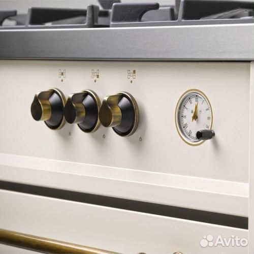 5 комфорочная газовая плита, стиль ретро, новая
