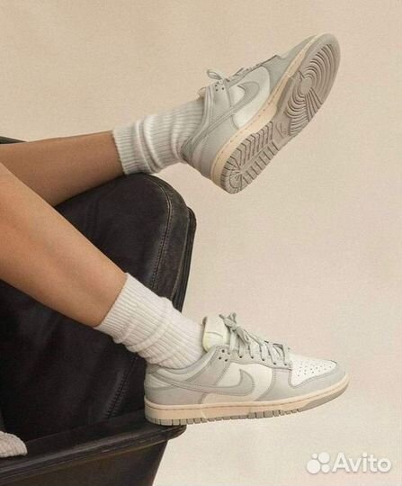 Nike Dunk Low Sail Light Bone (W) - 6,5 Юс 8 W