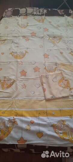 Комплект Бортики и постельное белье