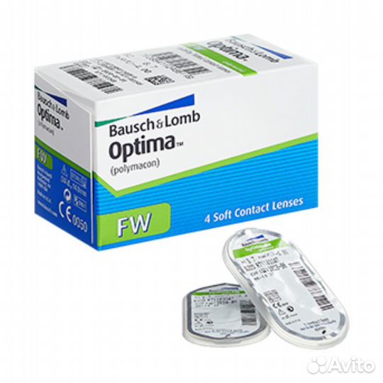 Контактные линзы Optima FW 4 шт./ -4.75/8.4