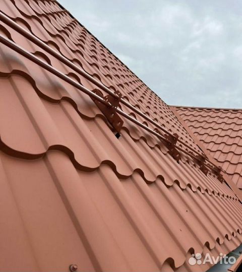 Металлочерепица кровля профнастил