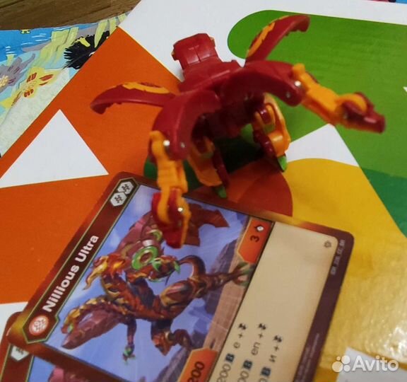 Бакуганы набор с карточками и бакасотами