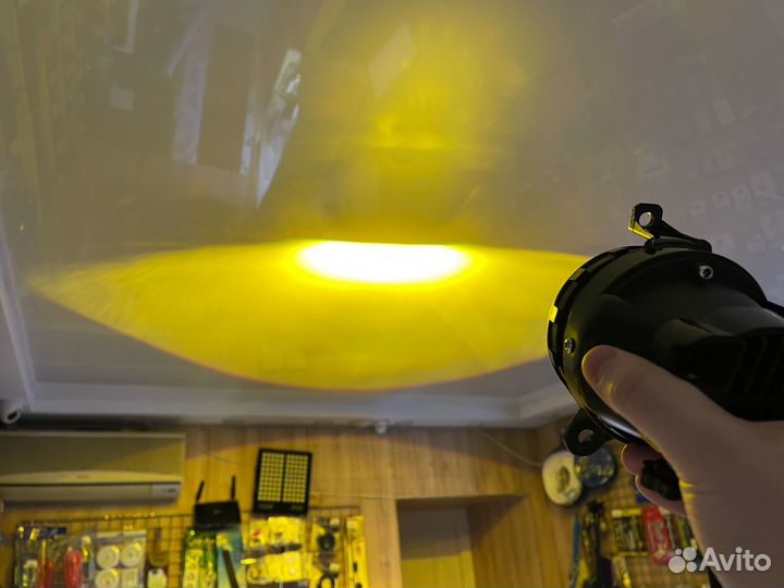 Противотуманные фары с линзой LADA Priora 100w