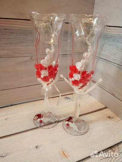 Свадебные бокалы