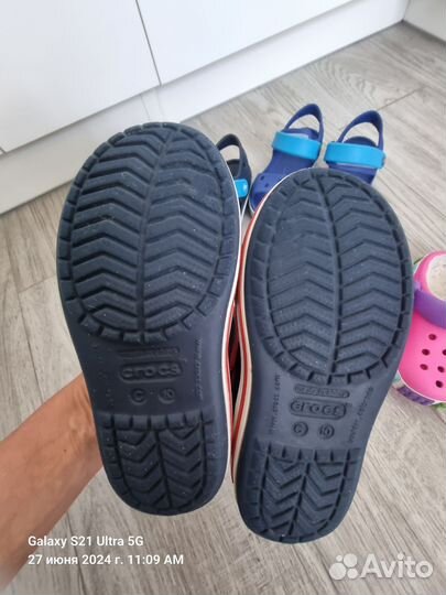 Сандалии crocs детские