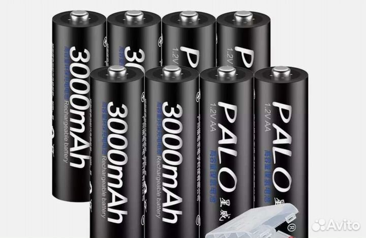 Аккумулятор Palo AA 3000mAh USB высокотоковый