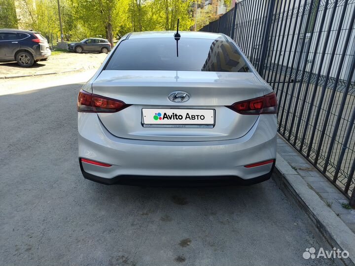 Hyundai Solaris 1.6 МТ, 2018, 190 000 км