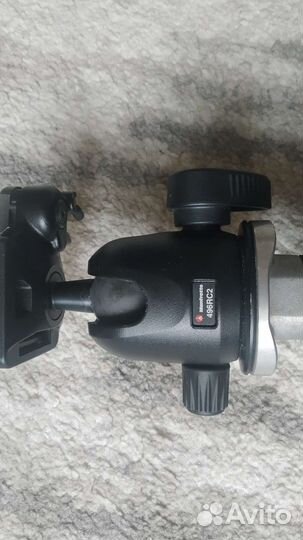 Штатив Manfrotto 190XDB+голова 496RC2