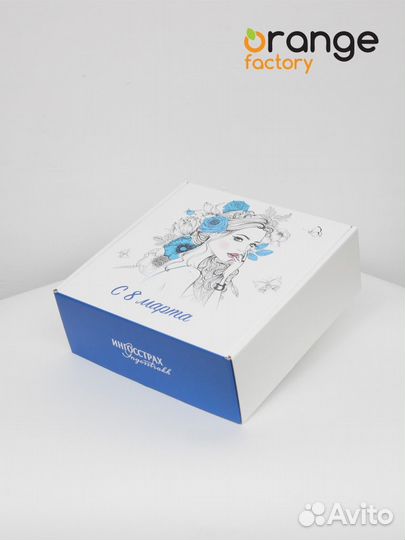 Печать картонной упаковки, коробочки, обечайка