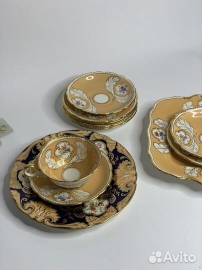 Чайное трио англия 19 век