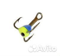Крючок-тройник с обливкой №10/05 eagle claw 