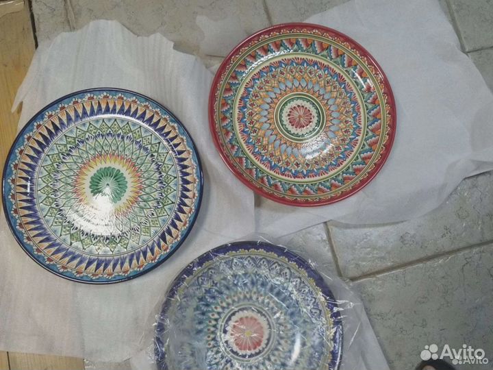 Ляганы, чайные наборы, узбекская посуда