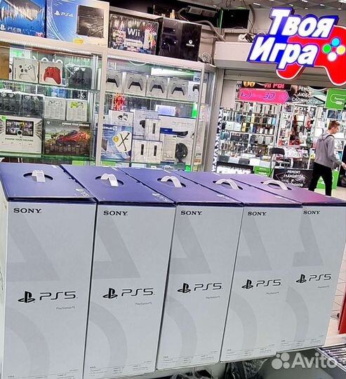 Игровая приставка Sony PS5 дисковод (1200А) новое