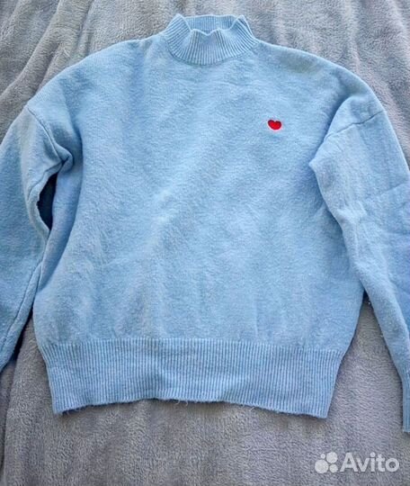 Свитер женский оверсайз с горлом