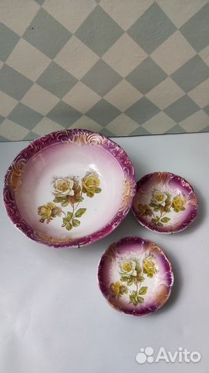 Набор Германия антикварный фарфор