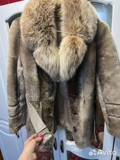 Шуба мутоновая 42