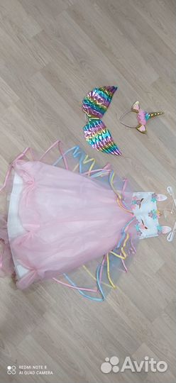 Платье единорожки