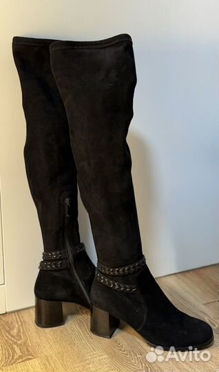 Сапоги женские ботфорты осенние