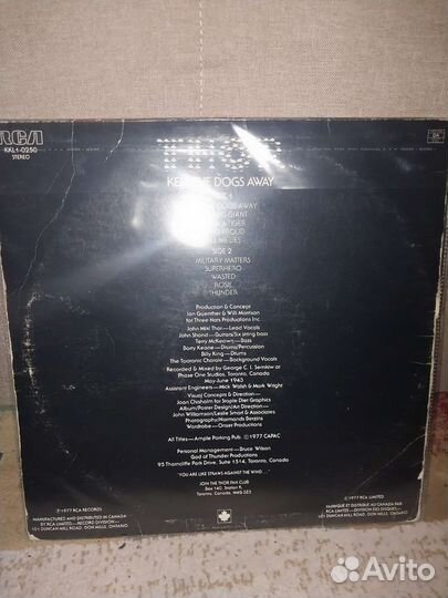 Thor keep THE dogs away Канада 1977г