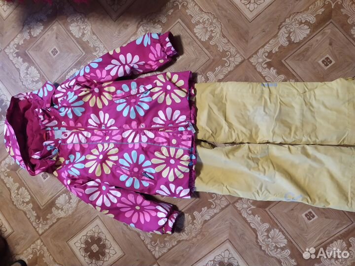 Комбинезон куртка девочки 134