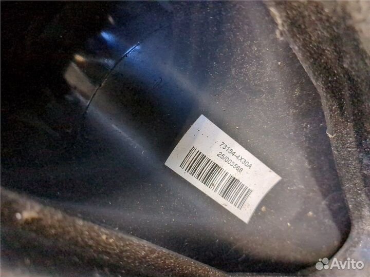 Рейлинги на крышу Nissan Navara, 2007