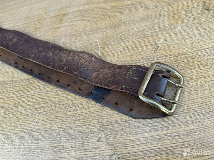 Ремень кожаный офицерский СССР 3