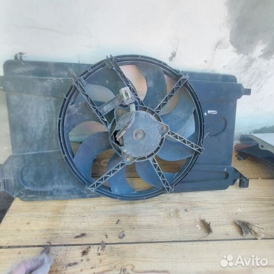 Вентилятор в сборе на форд фокус 2