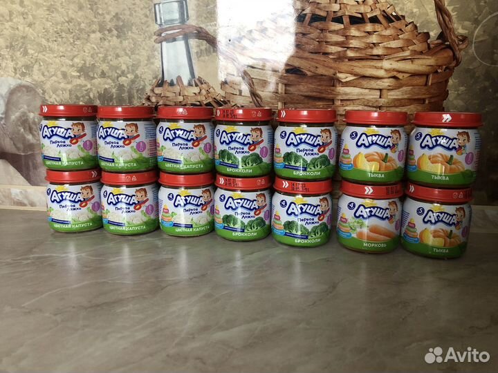 Смесь пюре фруктовое каши