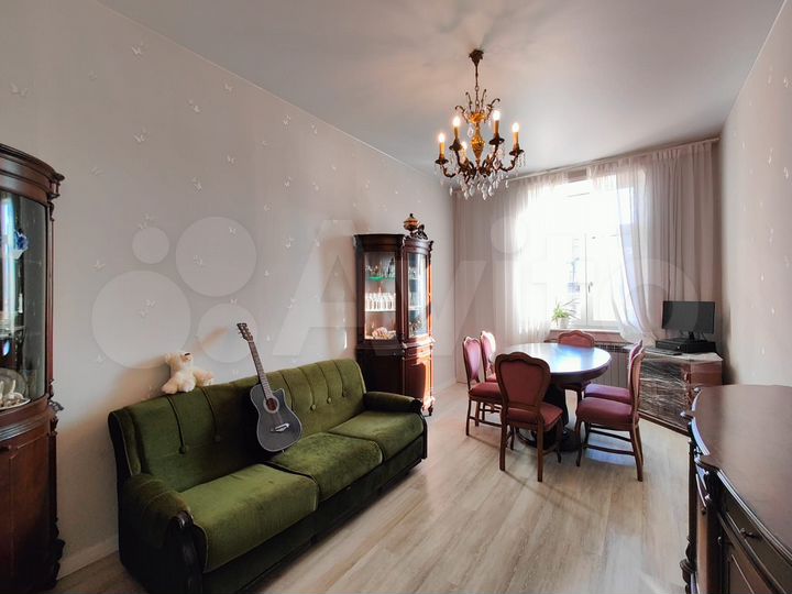 3-к. квартира, 87,1 м², 6/6 эт.