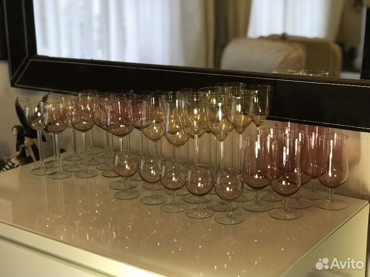 Калининские бокалы фужеры рюмки