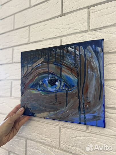 Картина маслом на холсте абстракция