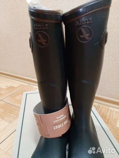 Новые сапоги Aigle