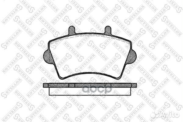 Колодки тормозные 830 000-SX Stellox