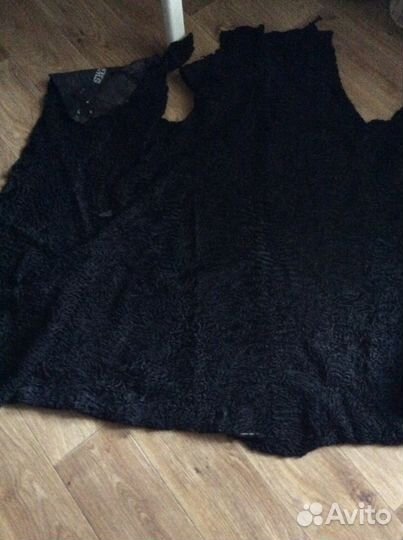 Мех каракульчи.Черный