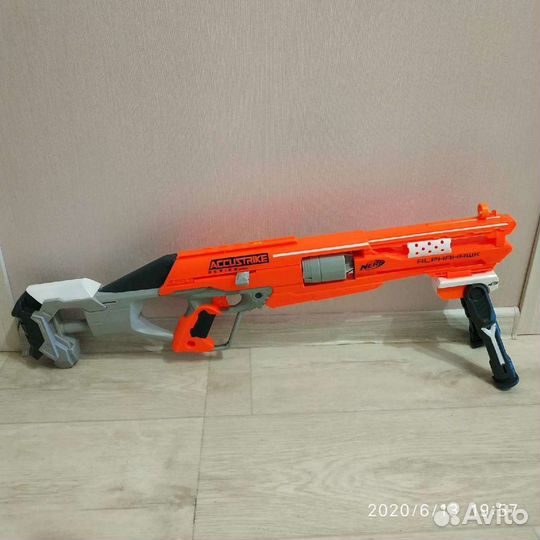 Новая снайперская винтовка Nerf